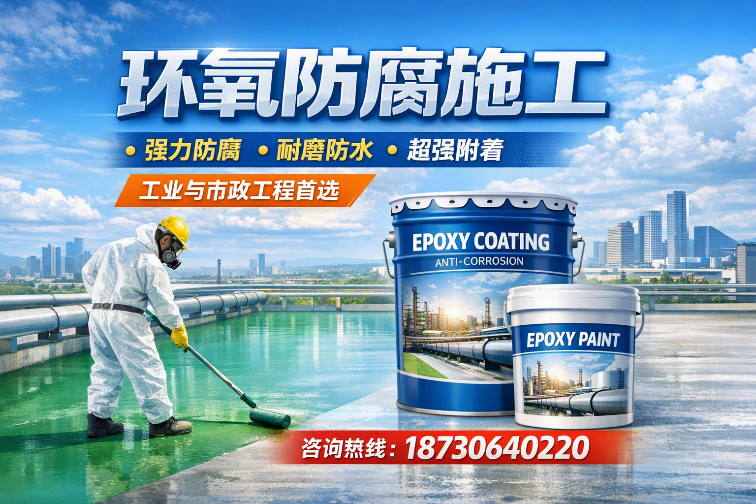 在 咸宁 进行环氧防腐施工的注意事项