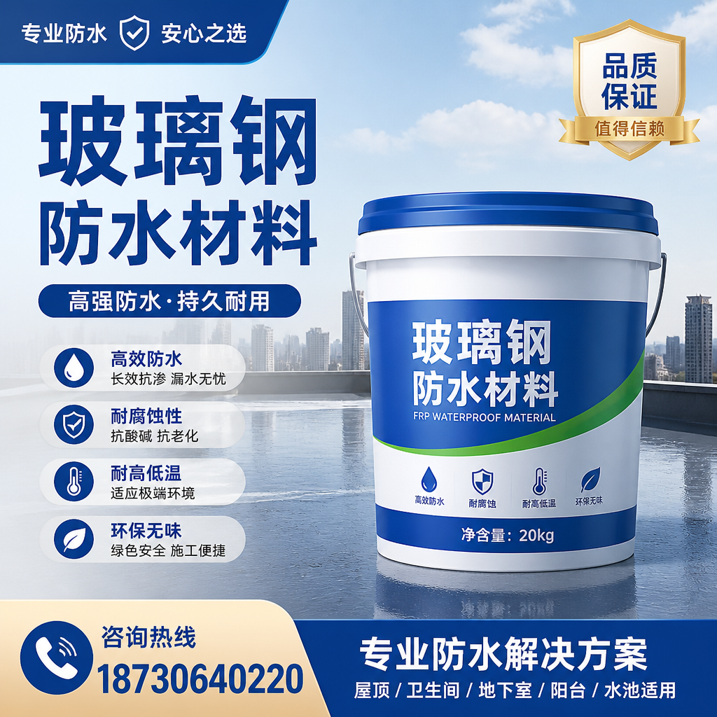 了解玻璃钢防水材料的市场趋势,咸宁 企业不可不知